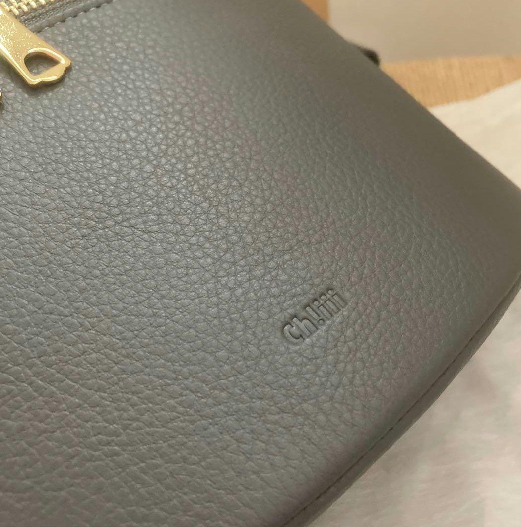chiiiibag ウエストバッグ　グレー