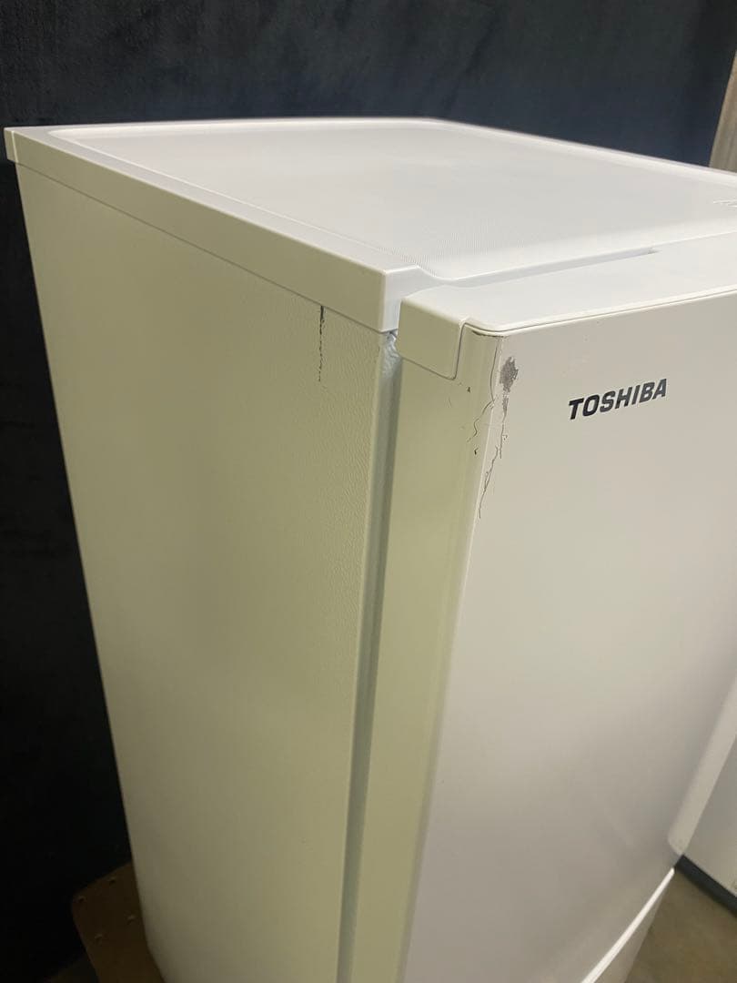 東芝ノンフロン冷凍冷蔵庫153L 2023年製GR-U15BS (W)