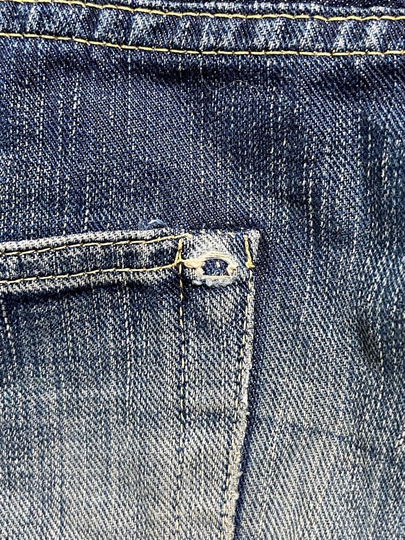 よこ スカルタグ 初期 90s ネイバーフッド ジーンズ デニムパンツ