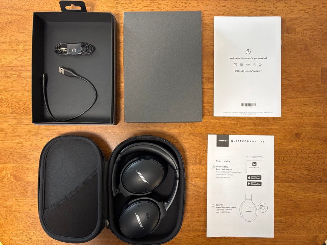 BoseQuietComfort45 ワイヤレスヘッドホン