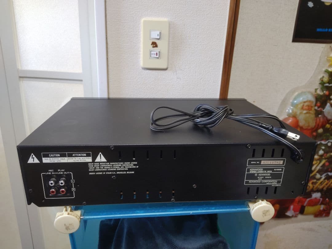 名機！ケンウッド　高級2ヘッドカセットデッキDPSS　KX-880D