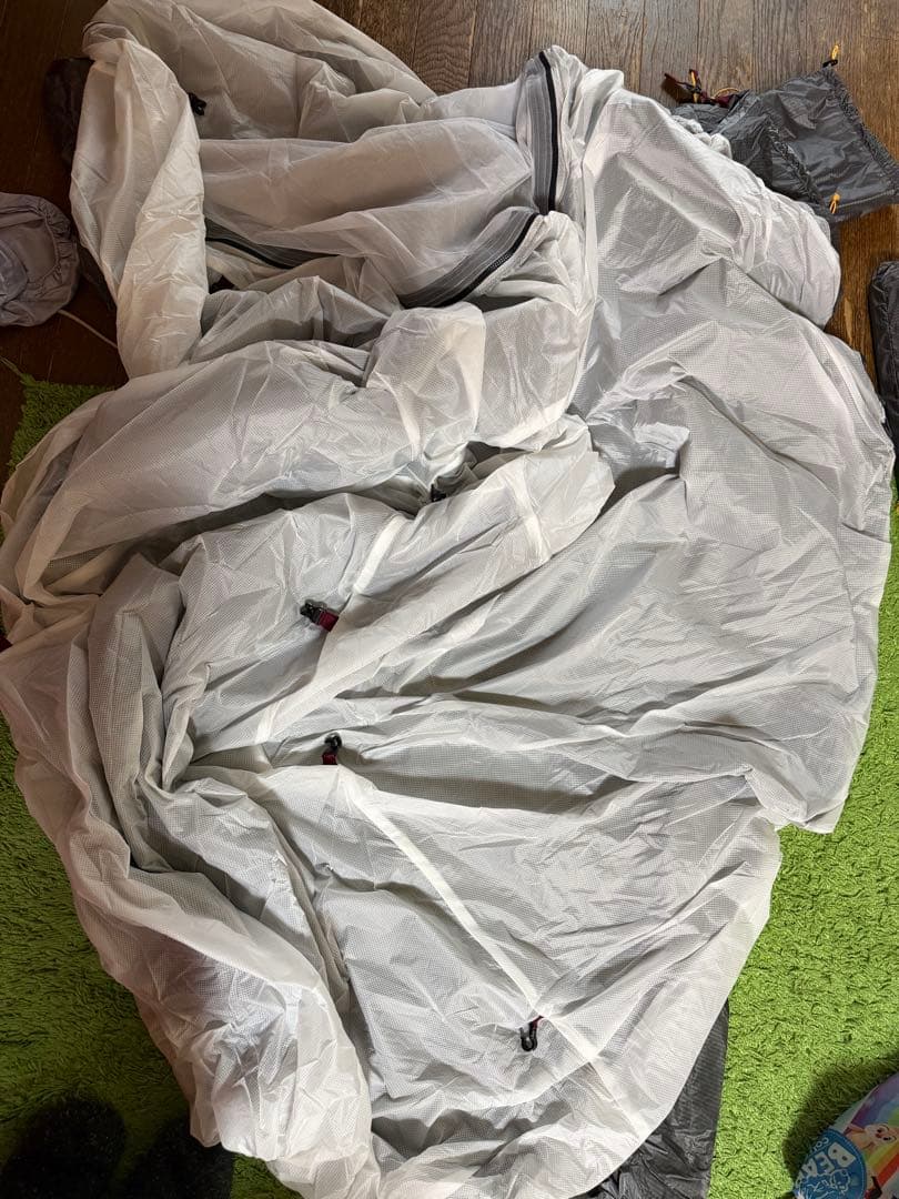 モンベル　ステラリッジテント2本体　レインフライ緑