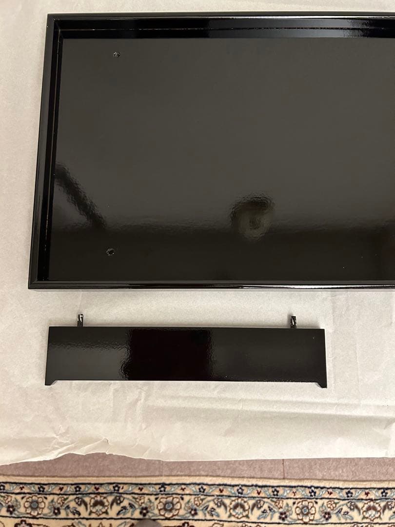 花道　漆塗り花盆