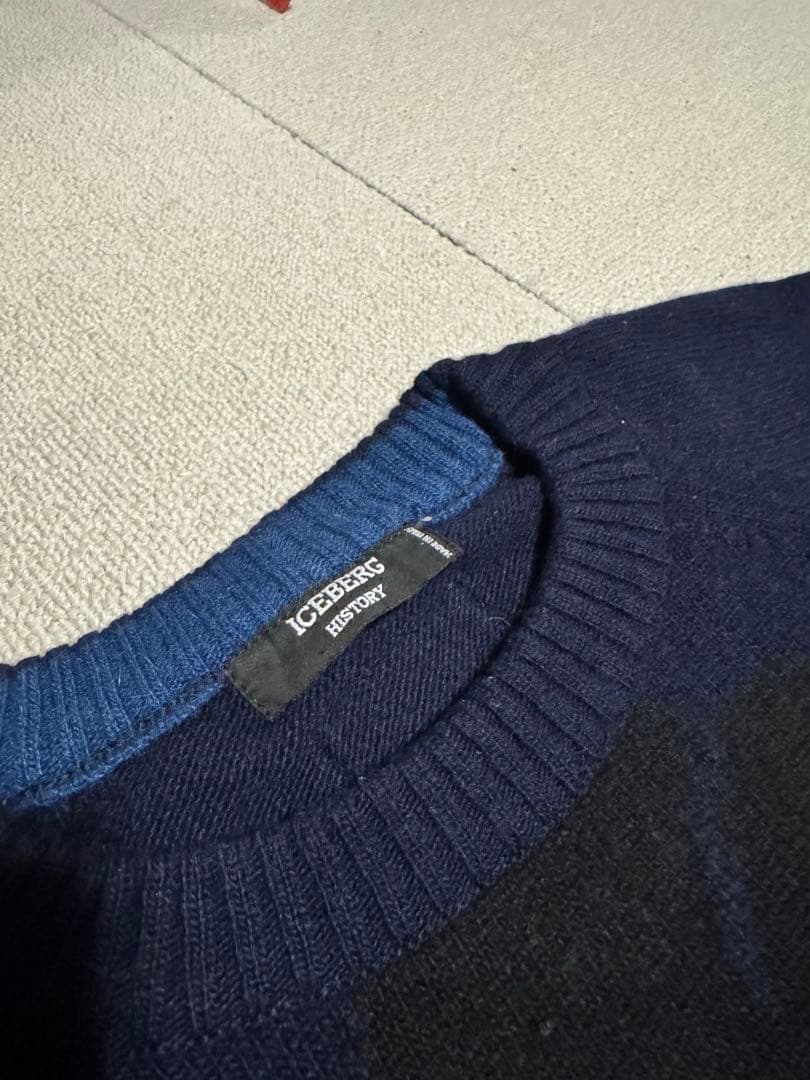 イタリア製　アイスバーグ　Disney knit グーフィー