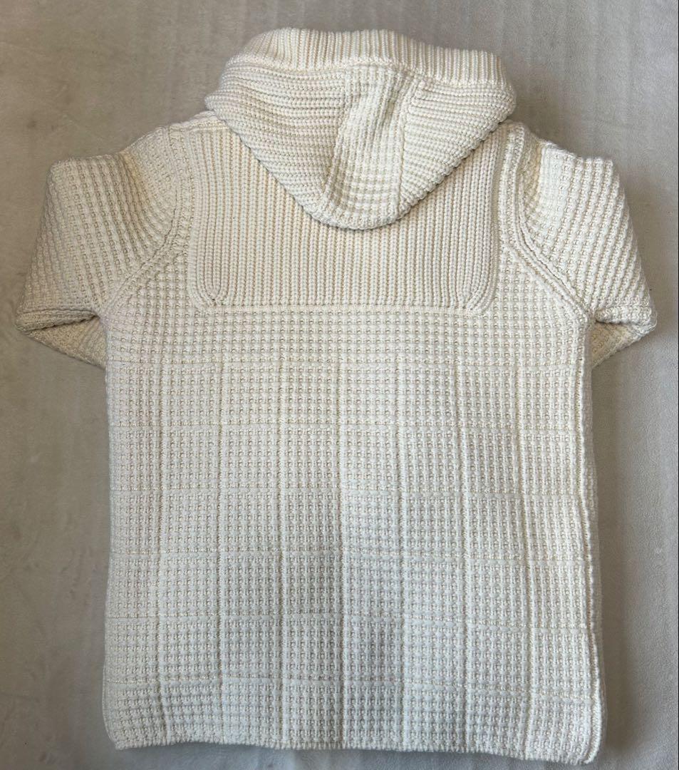 Bark 　ニット　　ニットダッフル　バーク　ホワイト