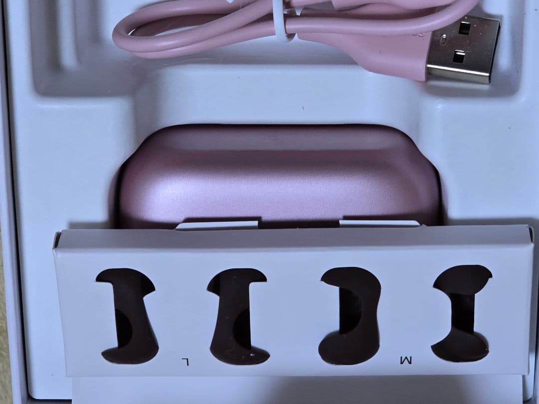 Anker soundcore AeroClip ワイヤレスイヤホン ピンク