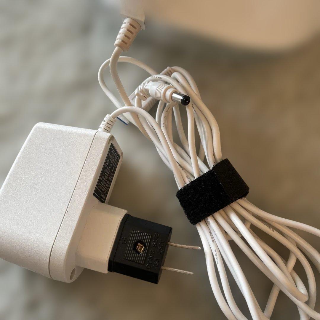 LED美顔器 ホワイト ACアダプター付き