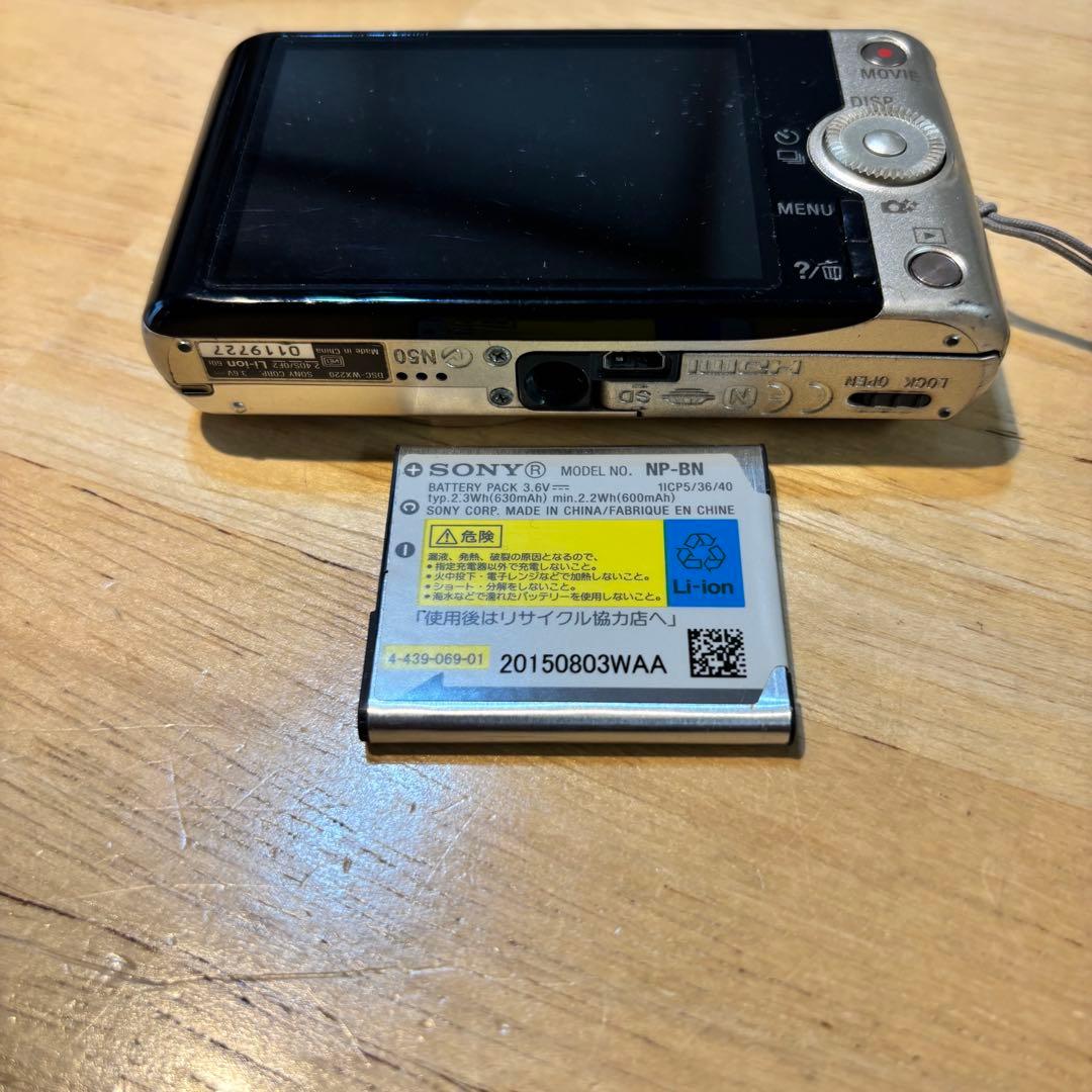 【ジャンク扱い】【基本動作OK】SONY DSC-WX220