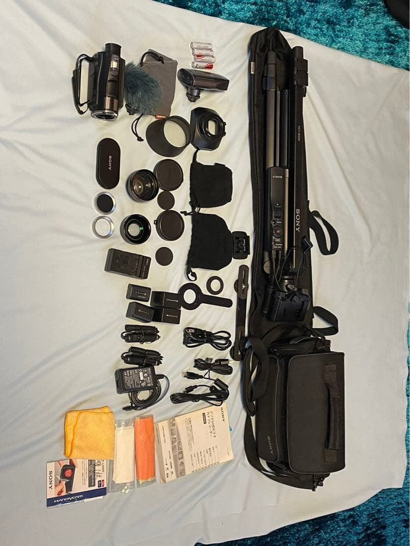 Sony VCT-80AV 三脚とカメラアクセサリーセット