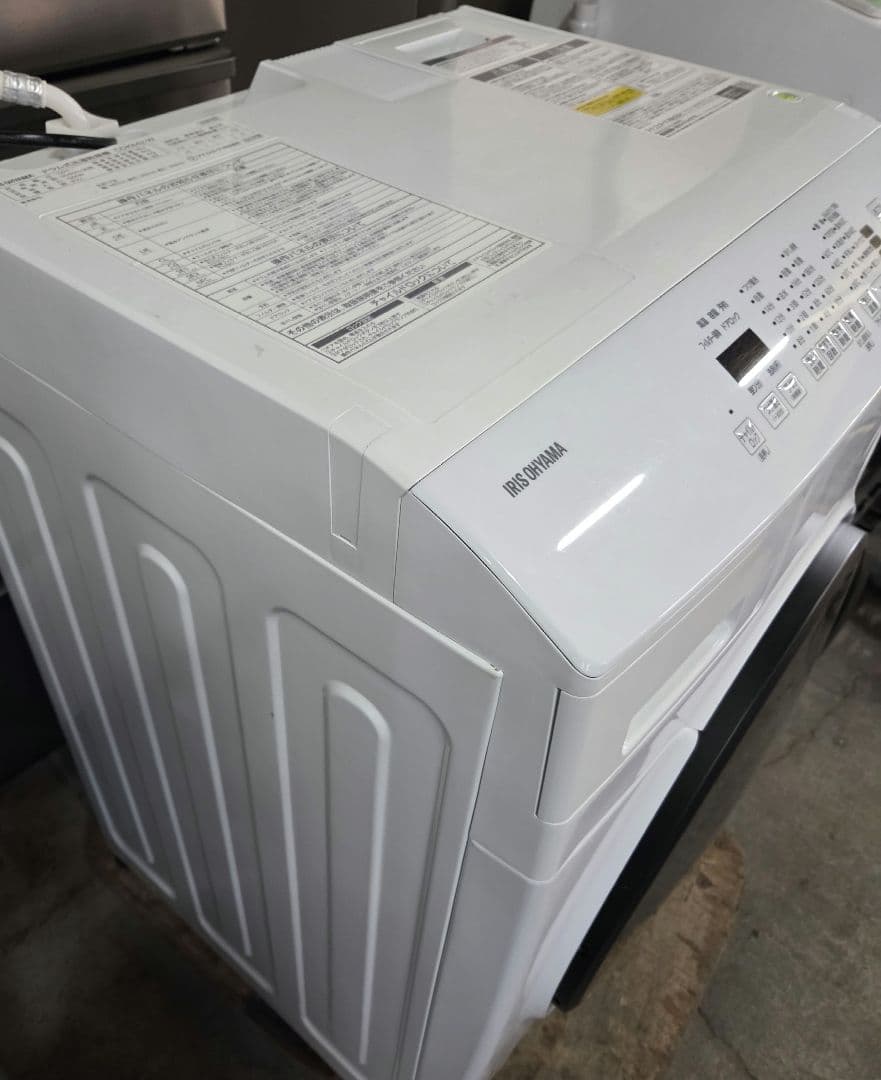 121603 アイリスオーヤマ ドラム洗濯機 CDK842-W 2022年製