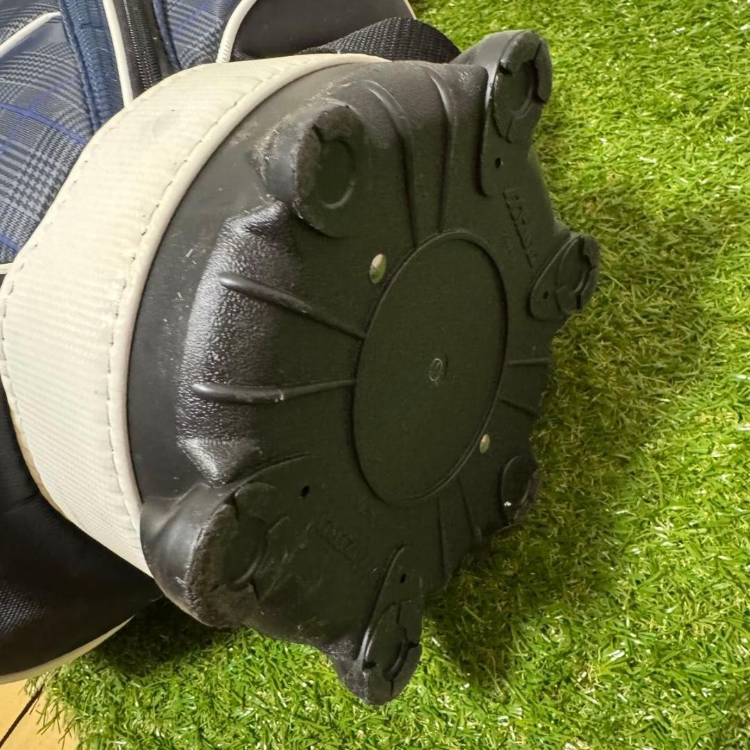 MIZUNO ミズノ キャディバッグ ゴルフバック タータンチェック フード付き