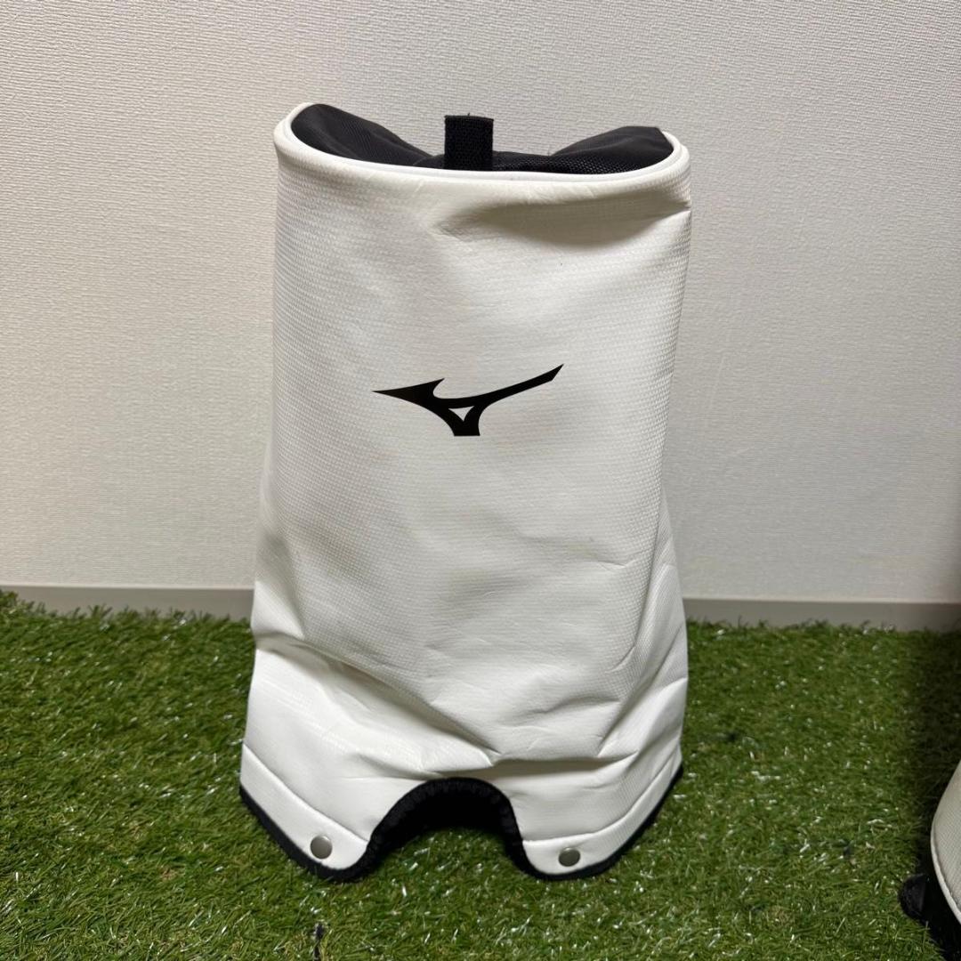 MIZUNO ミズノ キャディバッグ ゴルフバック タータンチェック フード付き