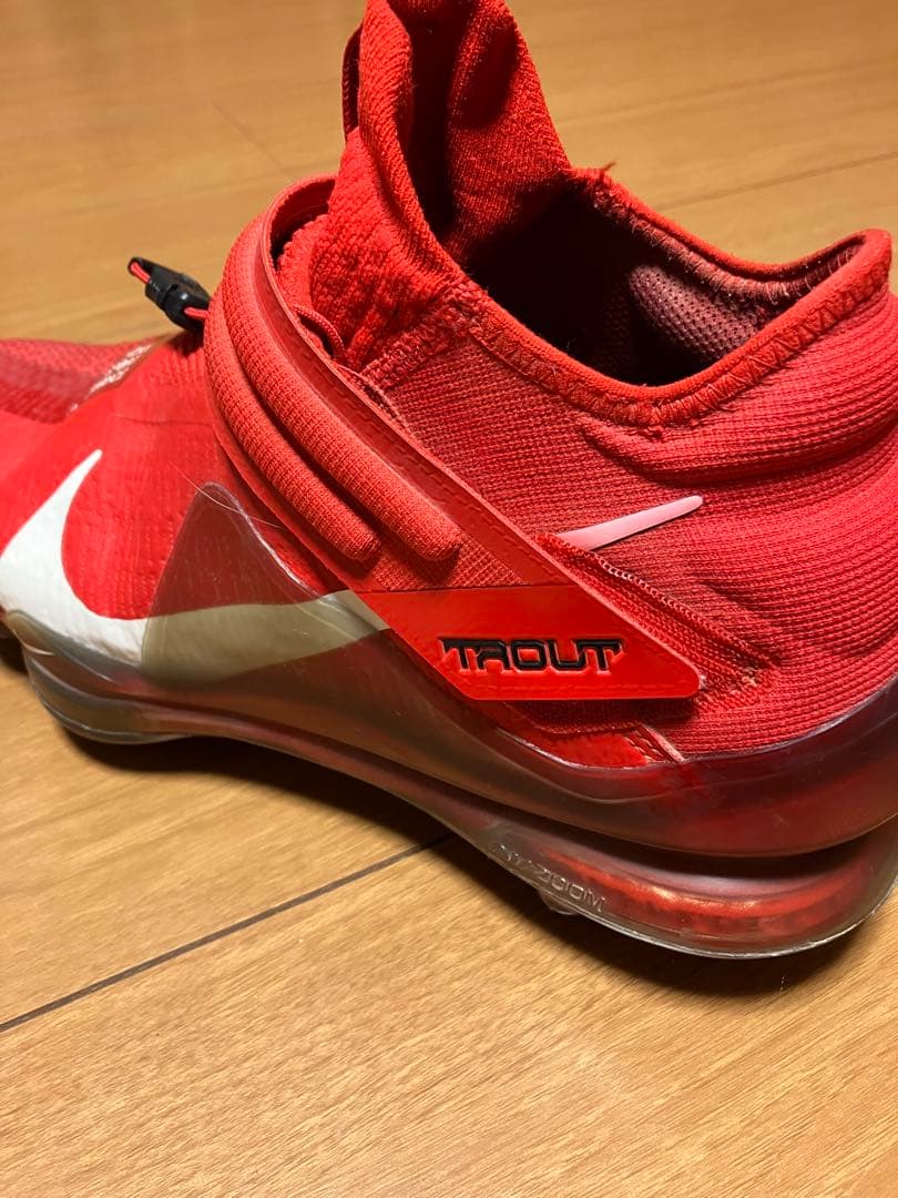 美品！レア！希少！ Nike ナイキ トラウト7 野球スパイク レッド 27cm