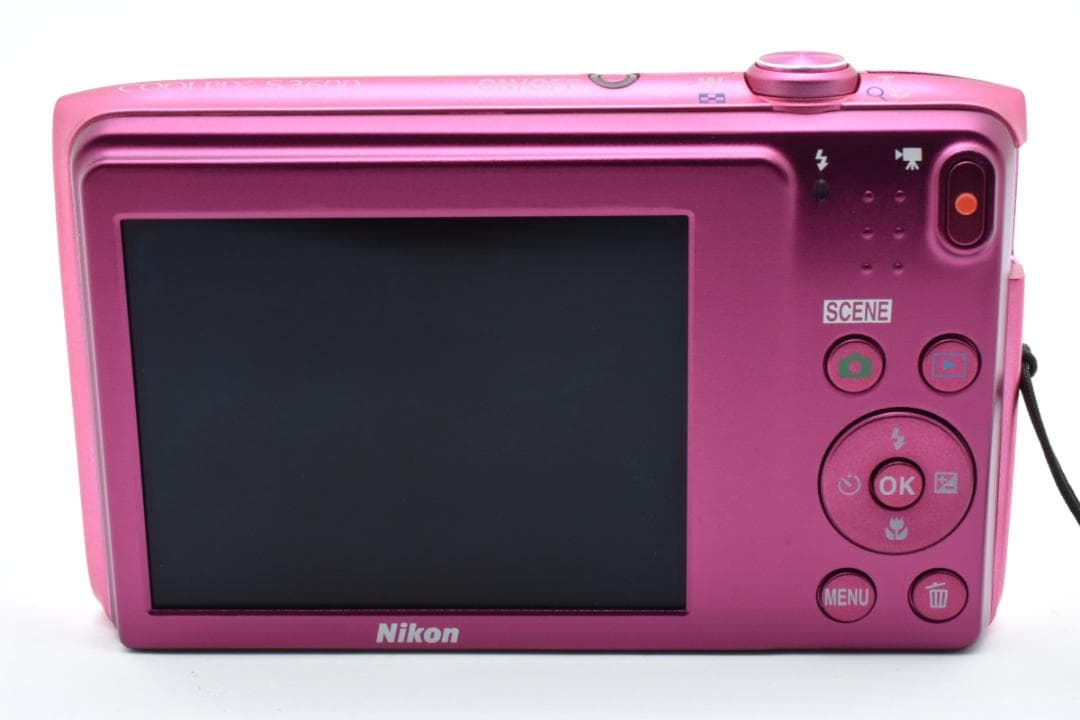 【極美品】NIkon COOLPIX S3600 アザレアピンク　新品級！