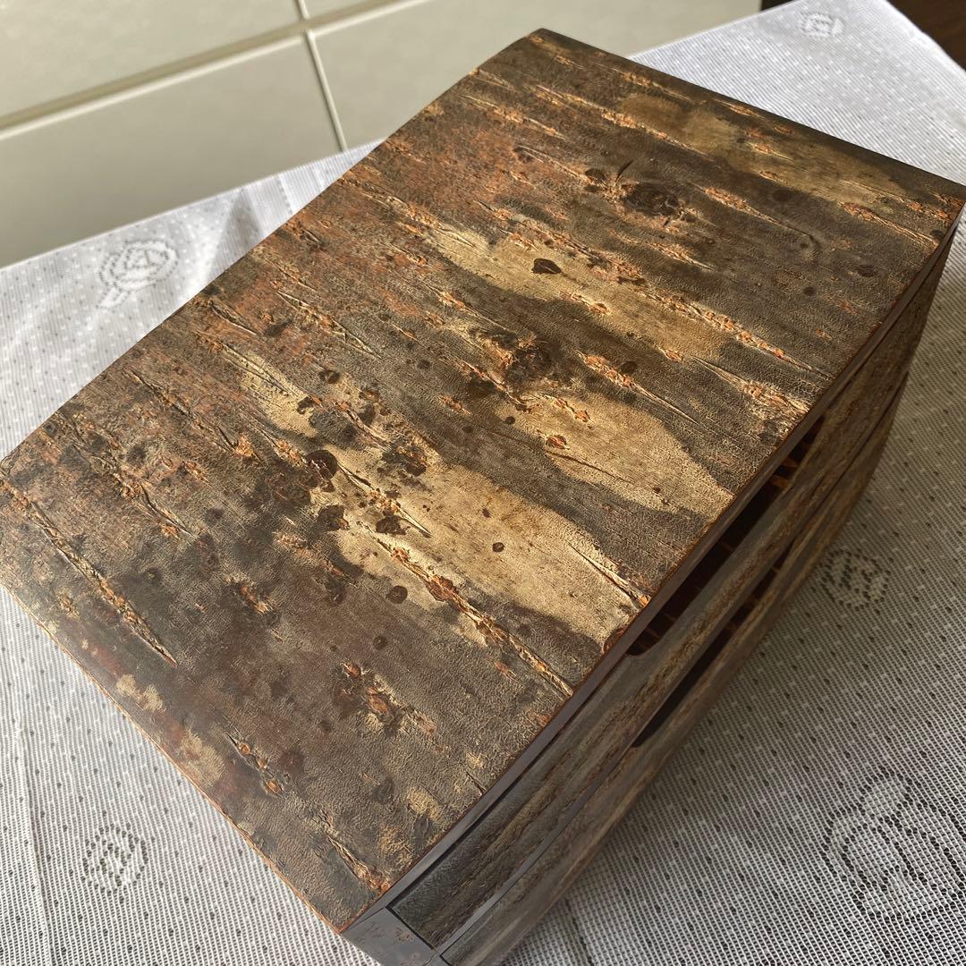 まん丸 樺細工　秋田角館伝統工芸品　総皮造