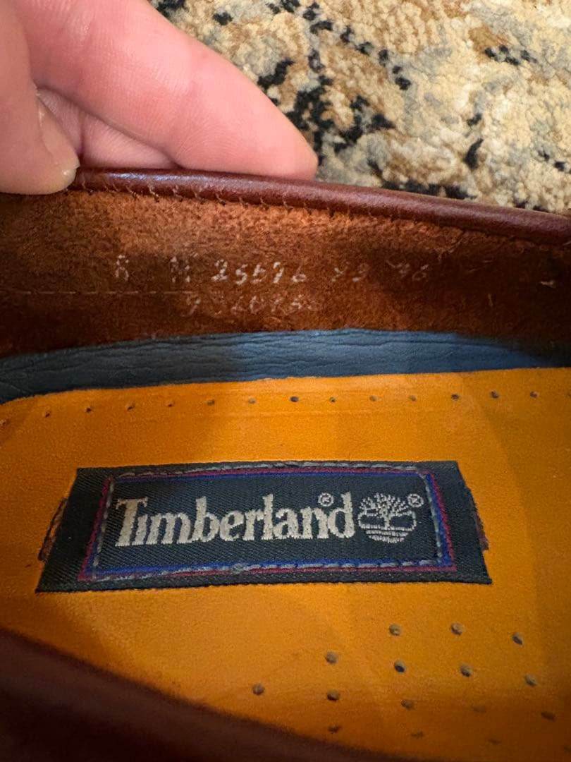 Timberland ティンバーランド　バーガンディ ローファー　アメカジ