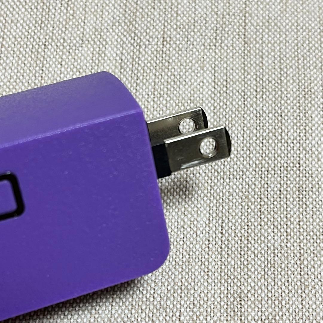 【匿名配送】 CIO パープル 充電 ケーブル ガジェット 非売品 ポーチ付