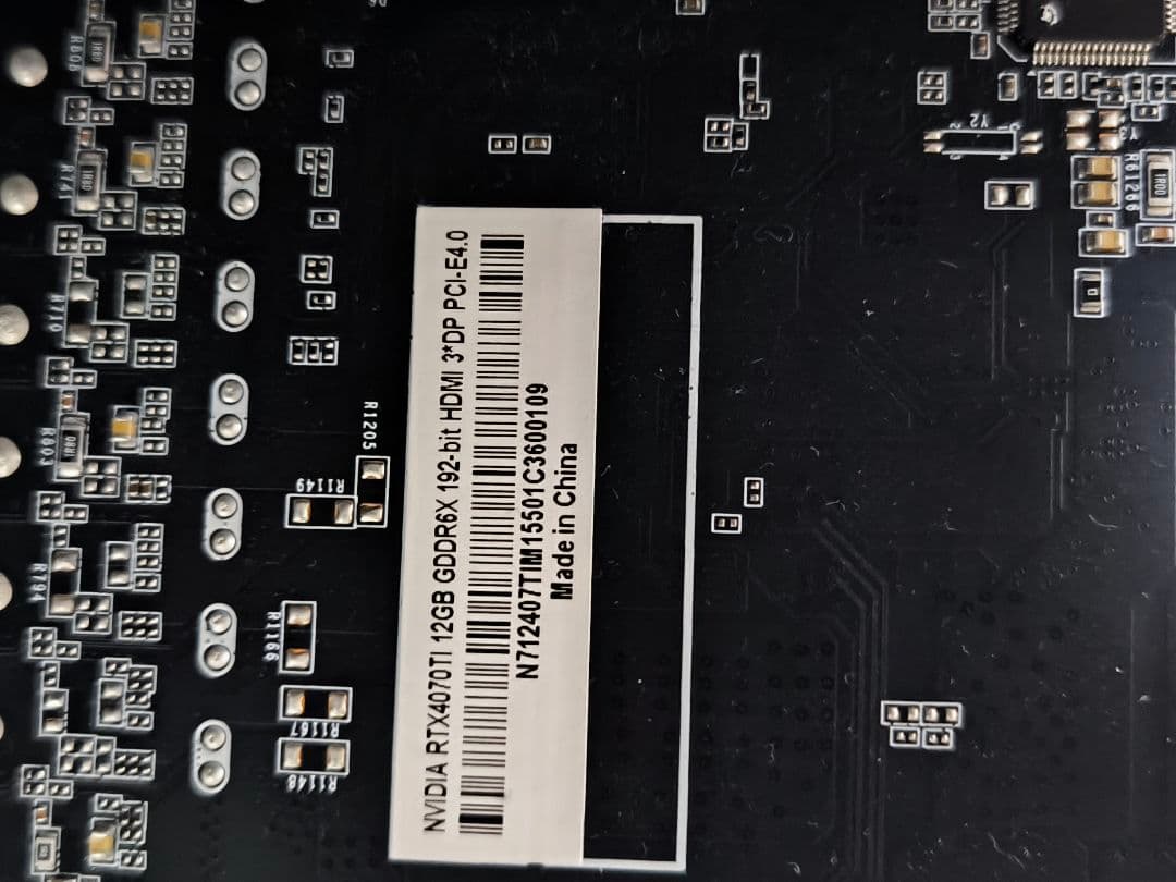 限定値下げ！　NVIDIA RTX4070Ti 12GB GDDR6X 　水冷