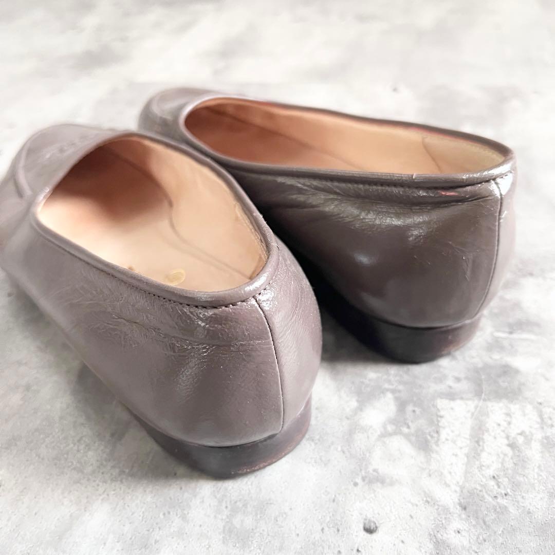 【konomi】最終価格！CHANELシャネルパンプス　ビンテージフラット