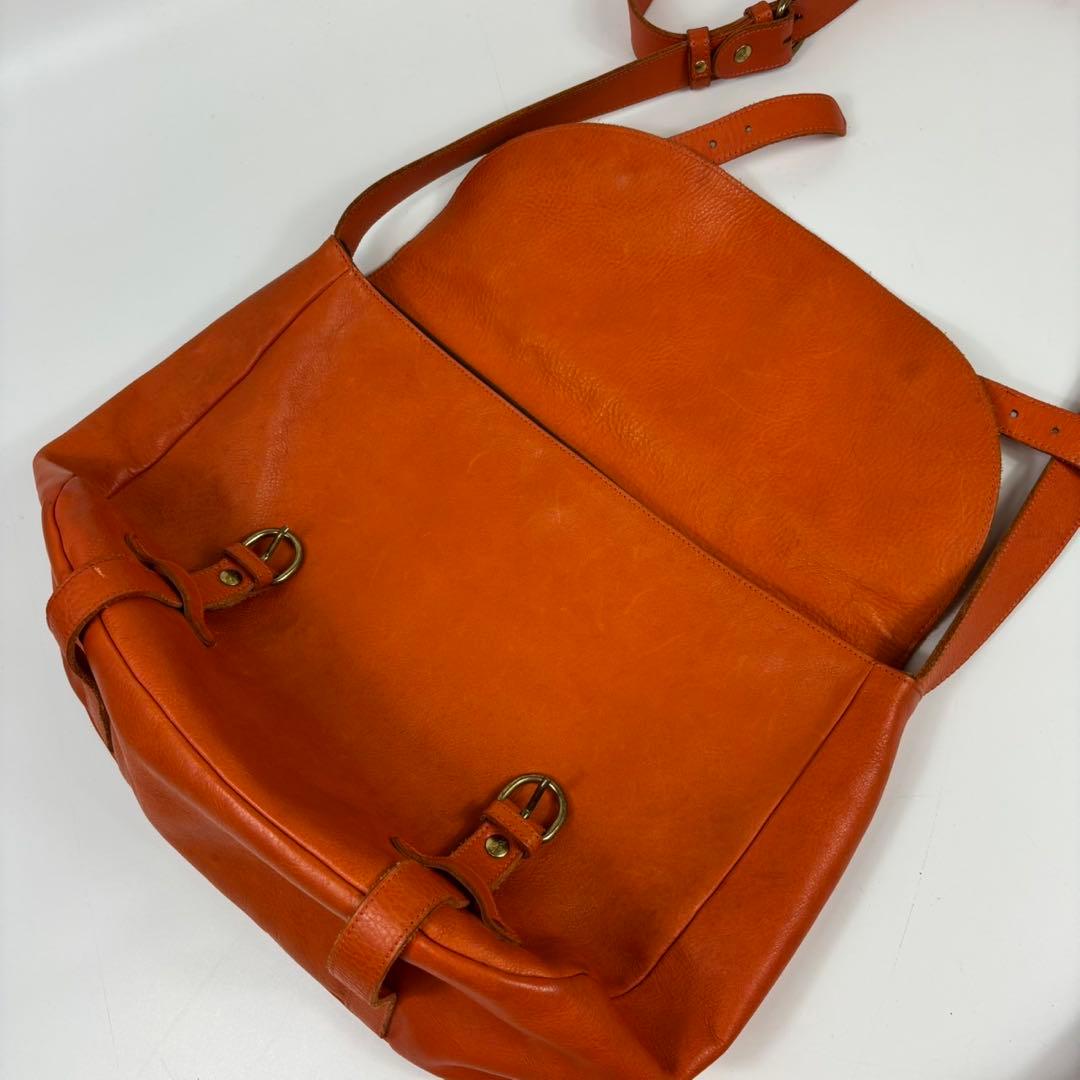 専用イルビゾンテ ショルダー　メッセンジャーバッグ　レザー　本革　茶　216