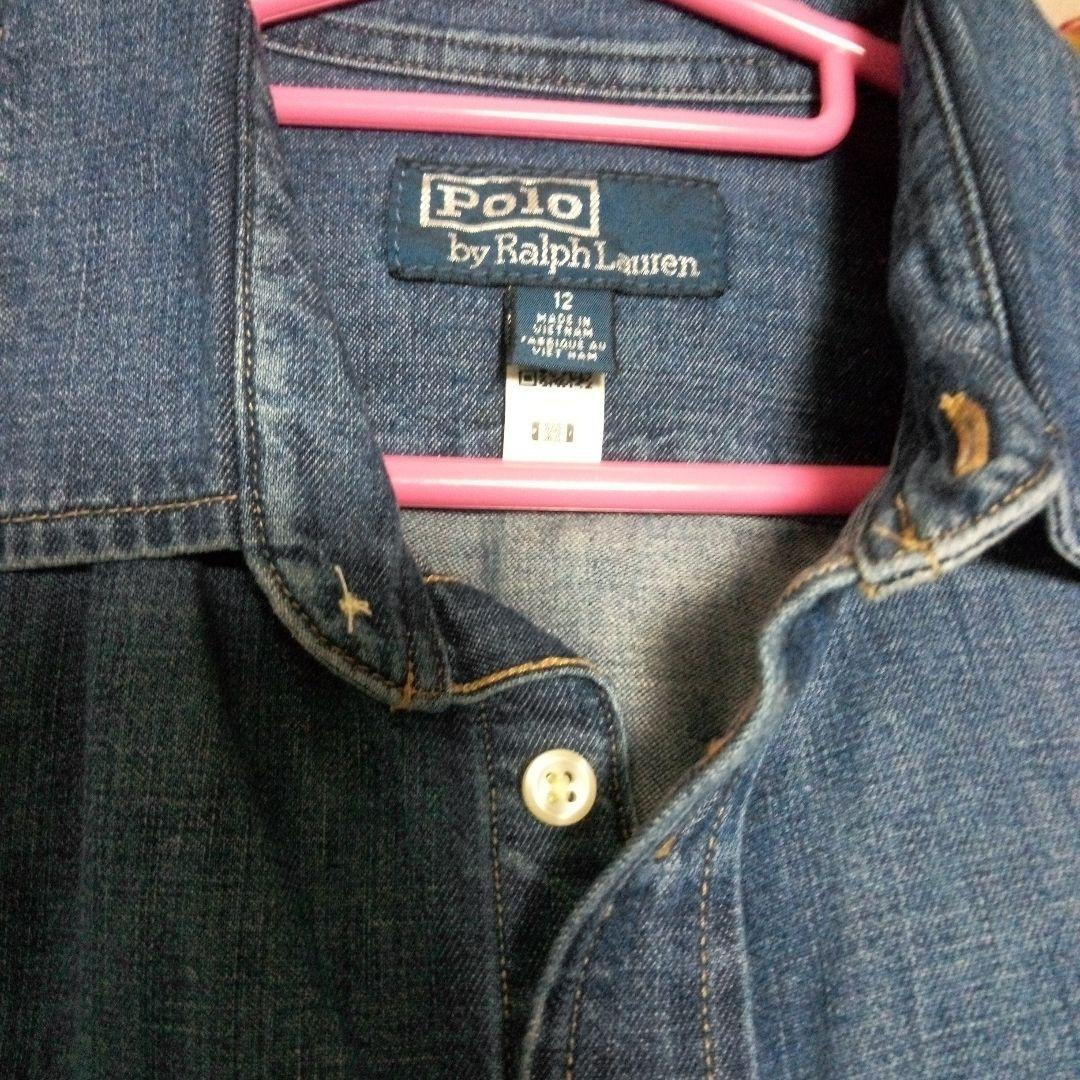 ポロラルフローレン　デニムシャツ