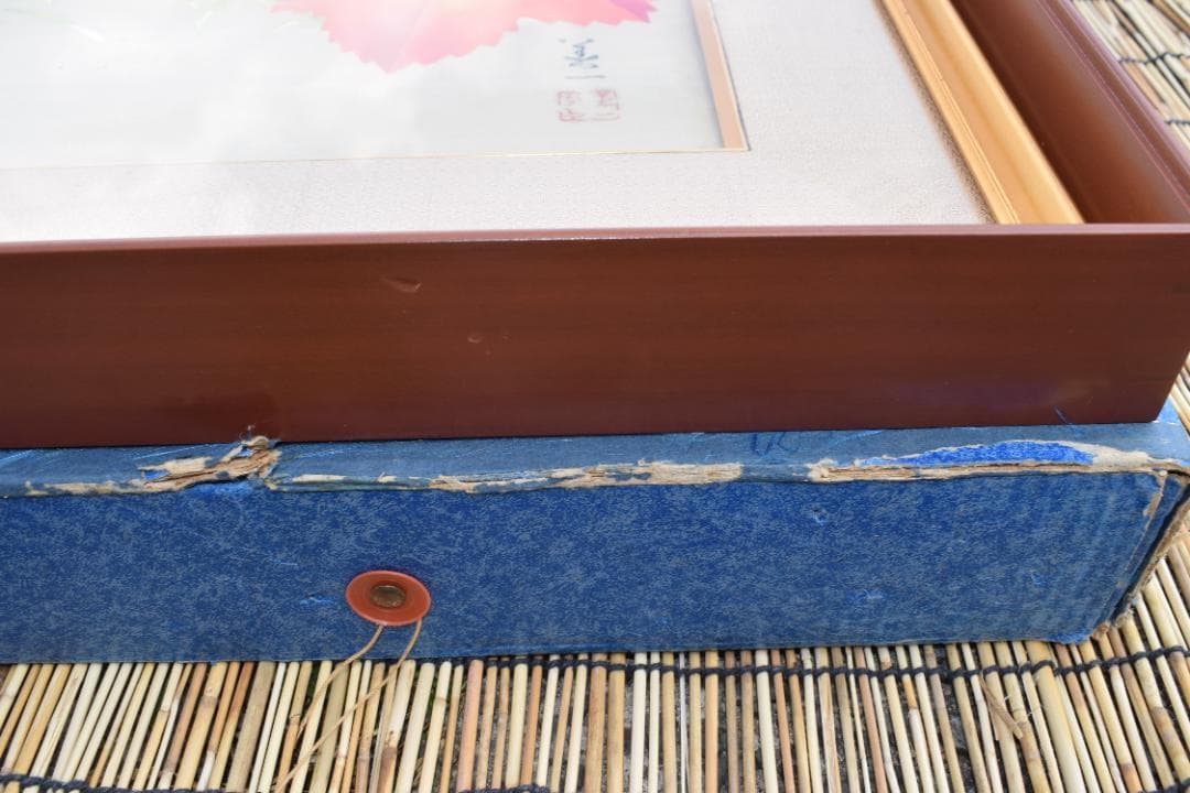 【真作】高田美一/花鳥図/紅葉雷鳥図/掛軸☆宝船☆Y-842　JM