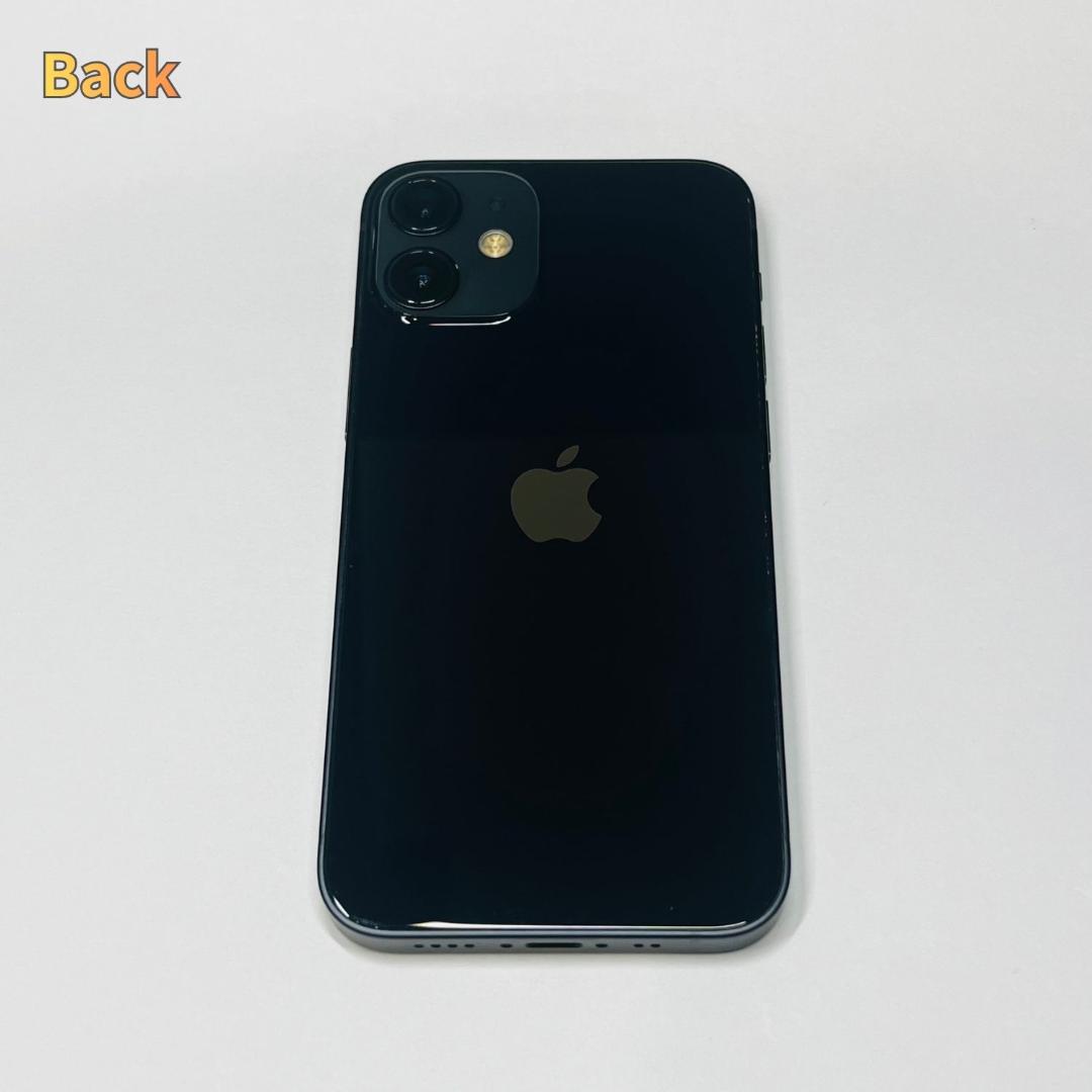 美品 iPhone 12 mini 128GB ブラック バッテリー100％
