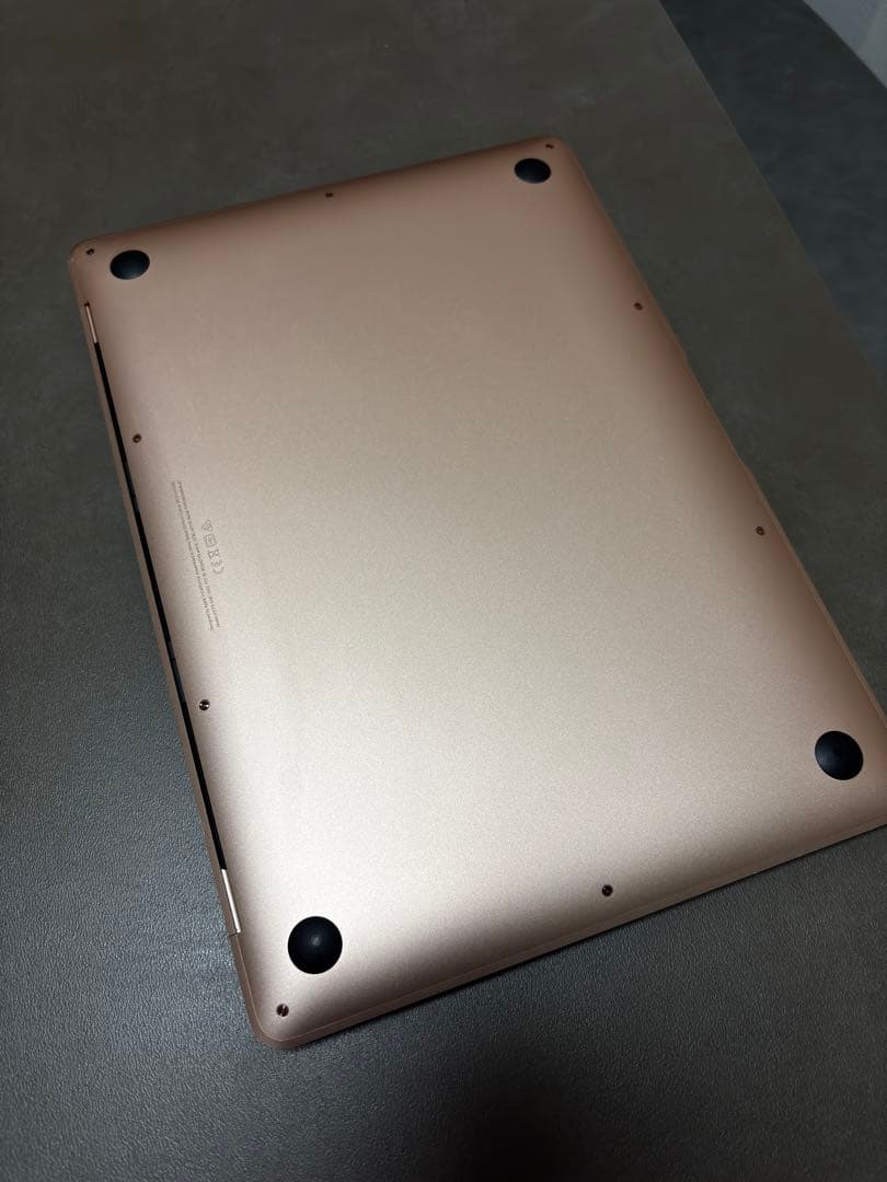 【美品】Apple MacBook Air ゴールド メモリ16GB、256GB