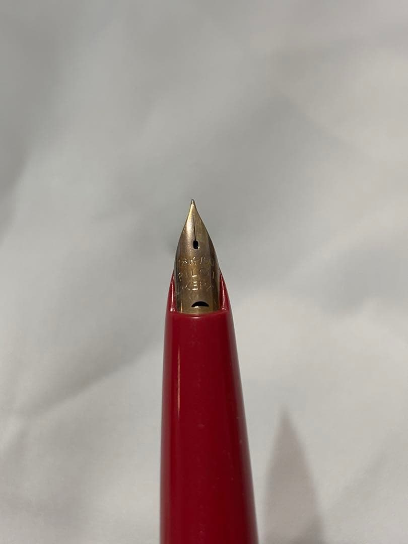 PILOT Elite 万年筆 18K ポスティング　極細　レトロ
