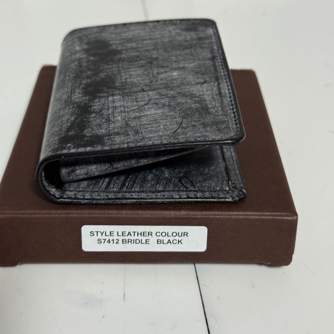 ⭐️未使用⭐️ホワイトハウスコックス　名刺入れ　ブライドルレザー　ブラック