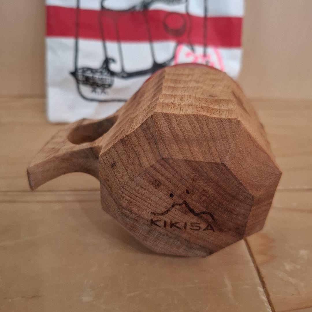 ジンカップ　赤漆 Urushi KIKISA Jincup M 袋付き②