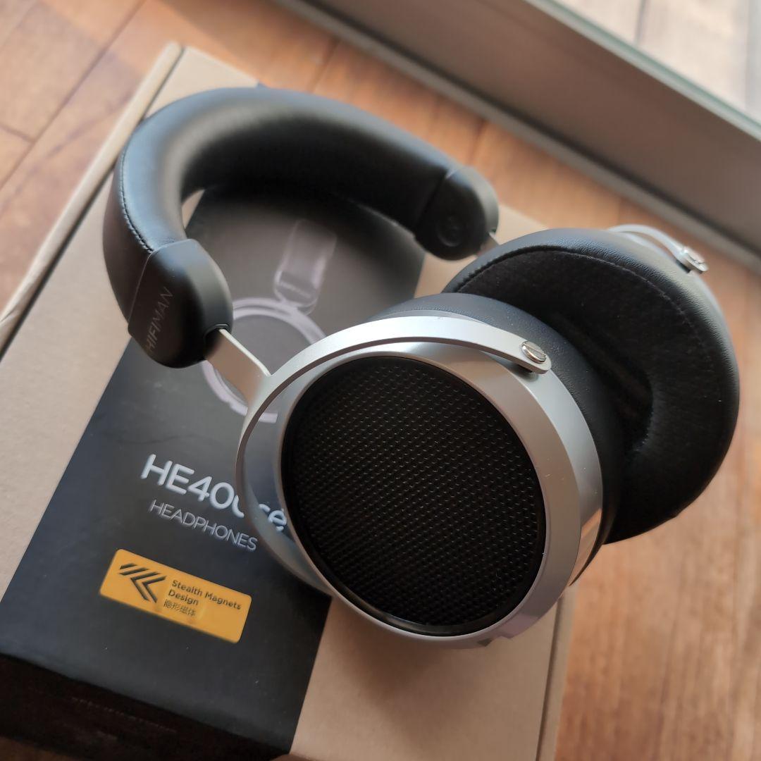 HE400SE Hifimanヘッドフォン シルバー/ブラック　使用わずか美品
