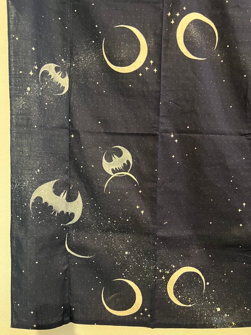 浴衣　蝙蝠　お化け　夜空　フリーサイズ　桜柄小紋セット