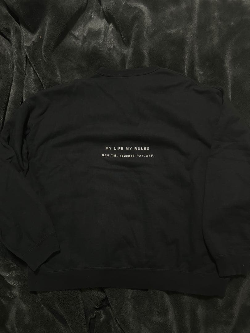 COOTIE PRODUCTIONS ブラック 刺繍スウェット