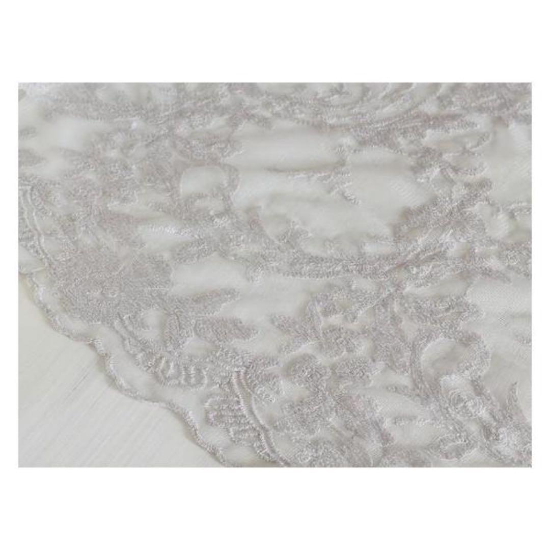 LENE BjERRE レースカーテン アンティーク シャビーシック ブルー