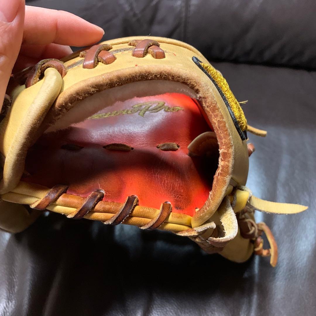 ミズノプロ　オーダー　今宮モデル　硬式内野手用グローブ　ノースヨーロピアンキップ