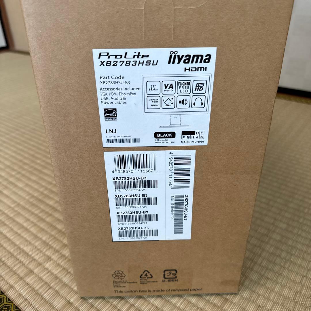 IIYAMA モニター ProLite XB2783HSU