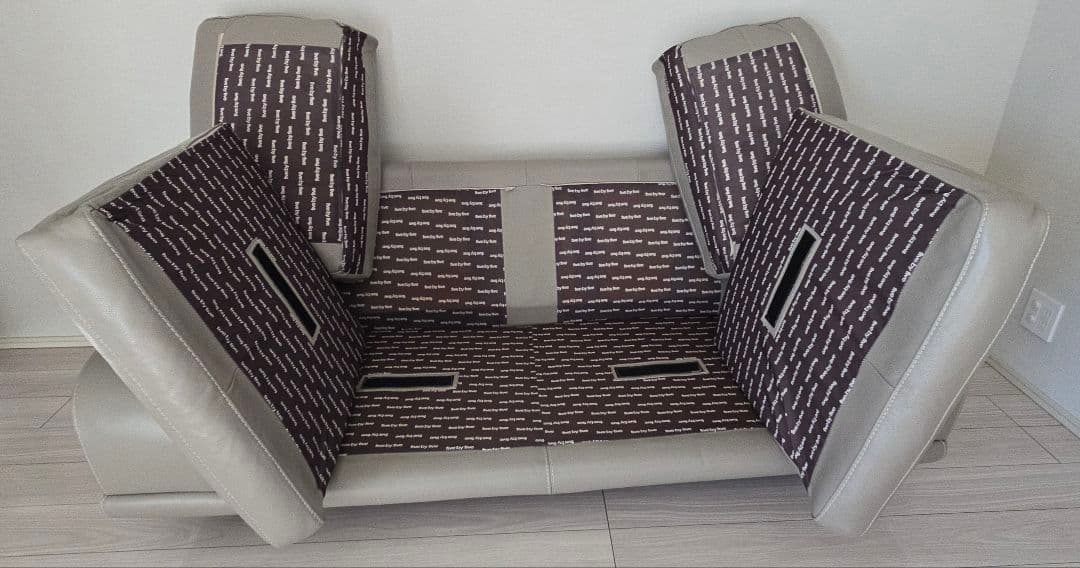 大幅値下げ!!ACTUS レザーソファ 2人掛け W180cm