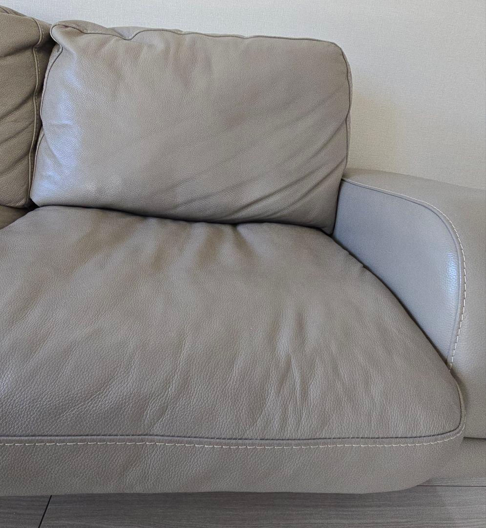 大幅値下げ!!ACTUS レザーソファ 2人掛け W180cm