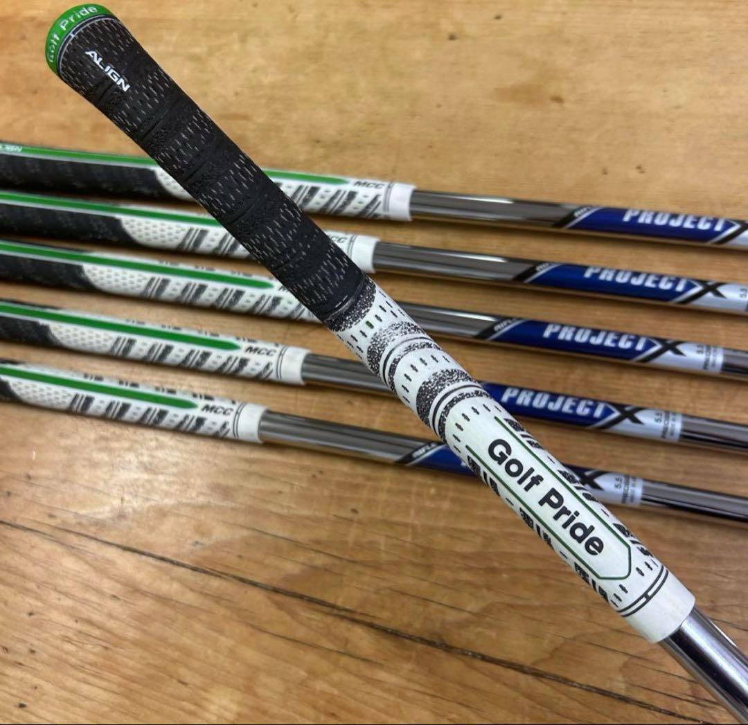 テーラーメイドP730アイアン6本セットプロジェクトX 5.5 マキロイ