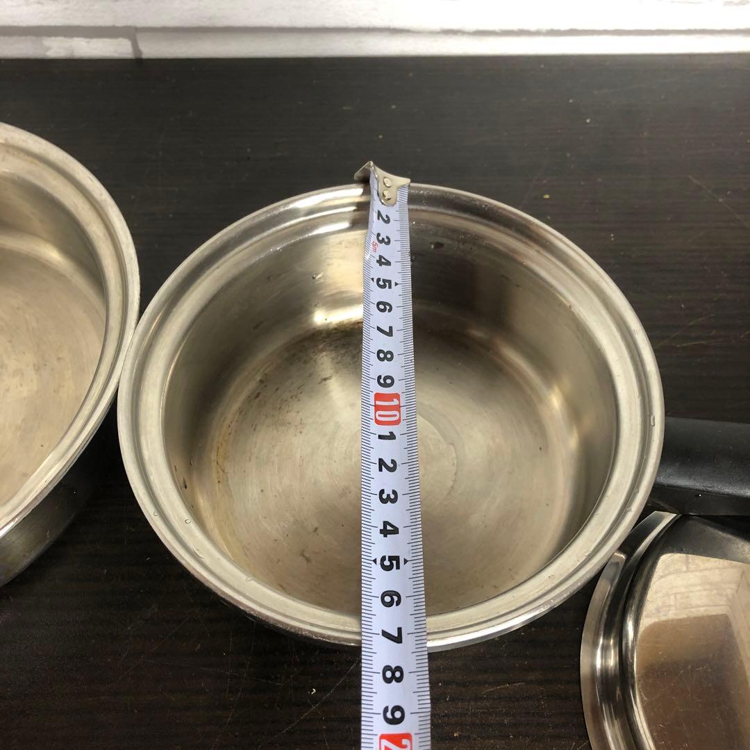 アムウェイ　クィーンクック　片手鍋　ソースパン　2個セット