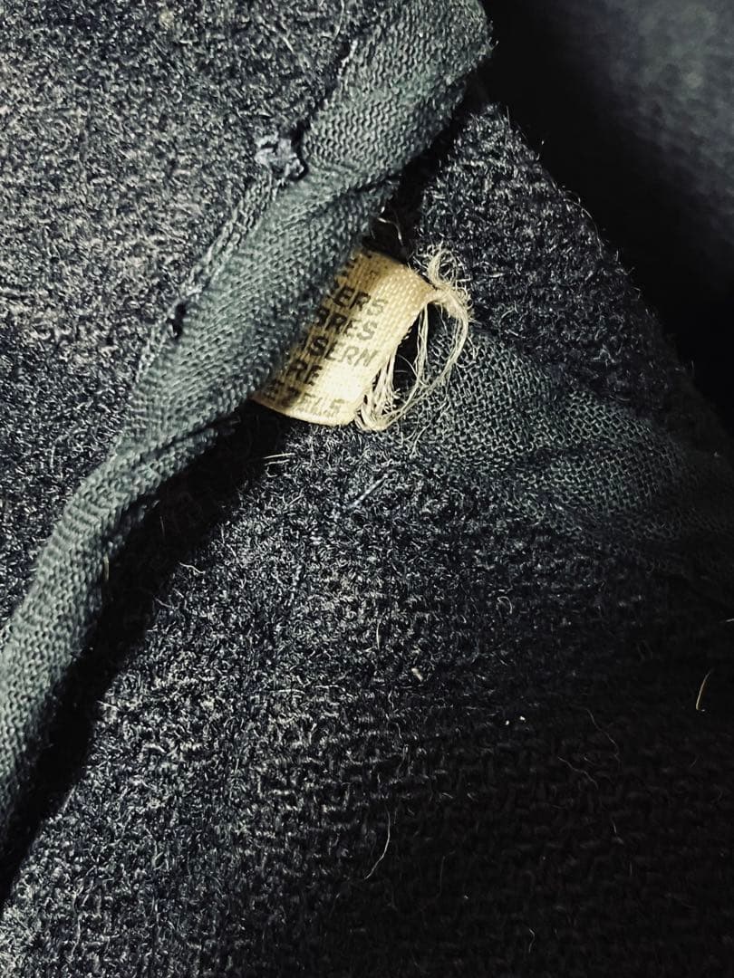 【美品、80s、イタリア製】リーバイス　ダッフルコート　ネイビー　紺　38 L