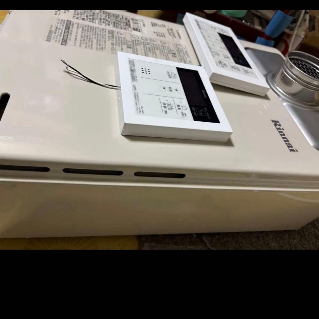 2021年12月製造品　リンナイ 都市ガス 給湯器高温水供給式 16号 扉内設置