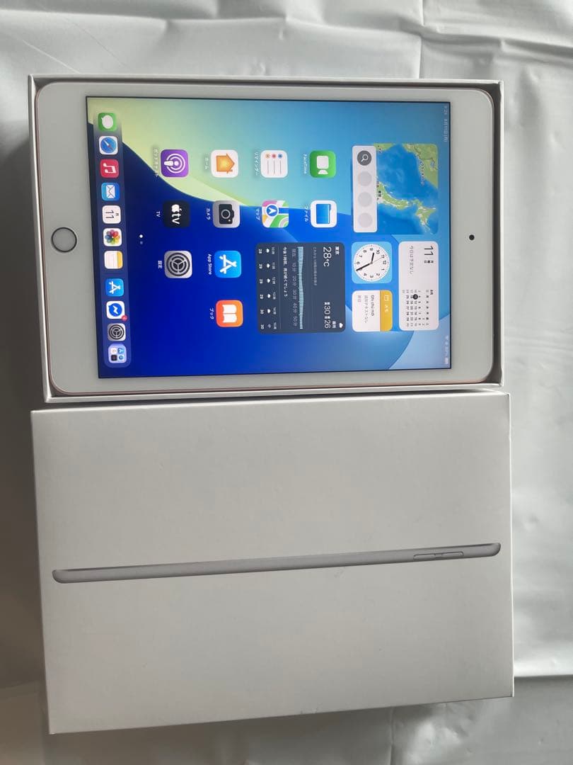 IPad mini5 Wi-Fi+Cellular 64GBゴールドSimフリ-