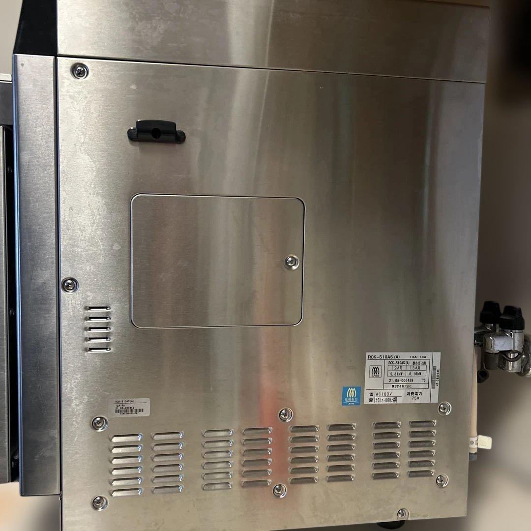 リンナイ卓上ガスオーブンRCK-10AS 都市ガス用