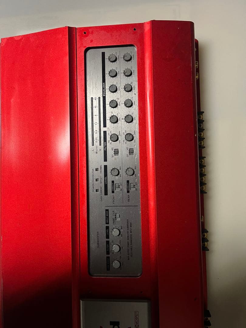 SONY パワーアンプ　Xplod XM-405EQX