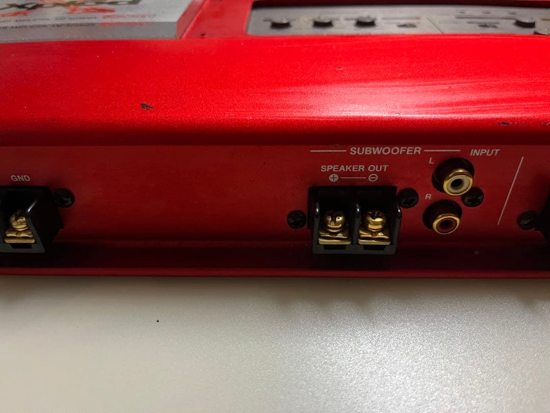 SONY パワーアンプ　Xplod XM-405EQX