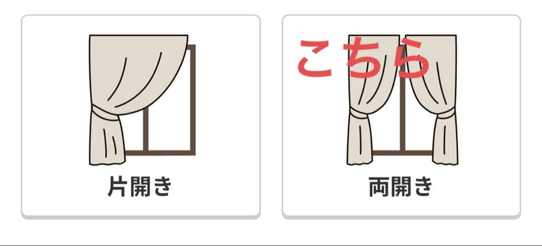 新品未使用★びっくりカーテン142×200両開き