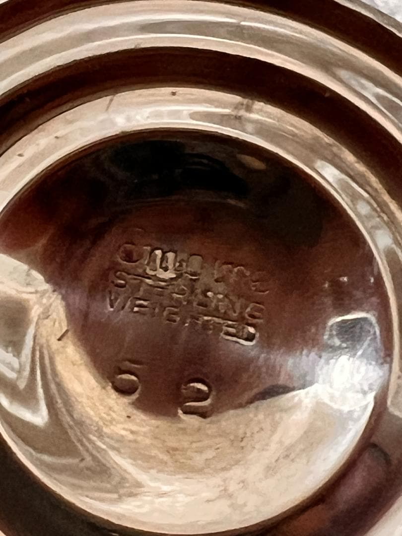 シルバーSTERLING のカトラリースタンド　スターリングシルバー