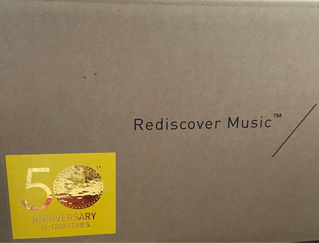 【限定価格】レア 50周年 限定 Technics SL-1200 M7L